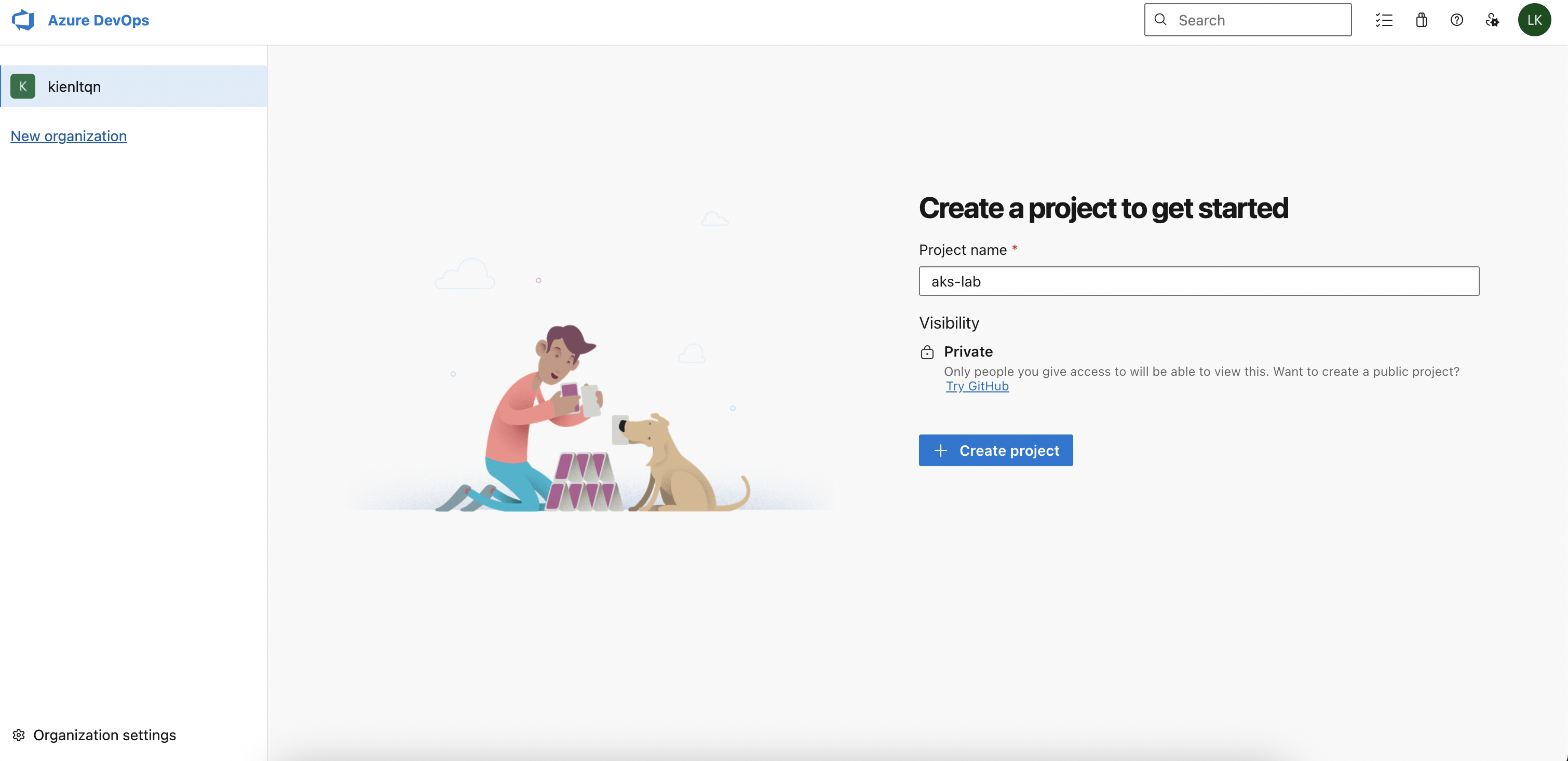 Create ORG