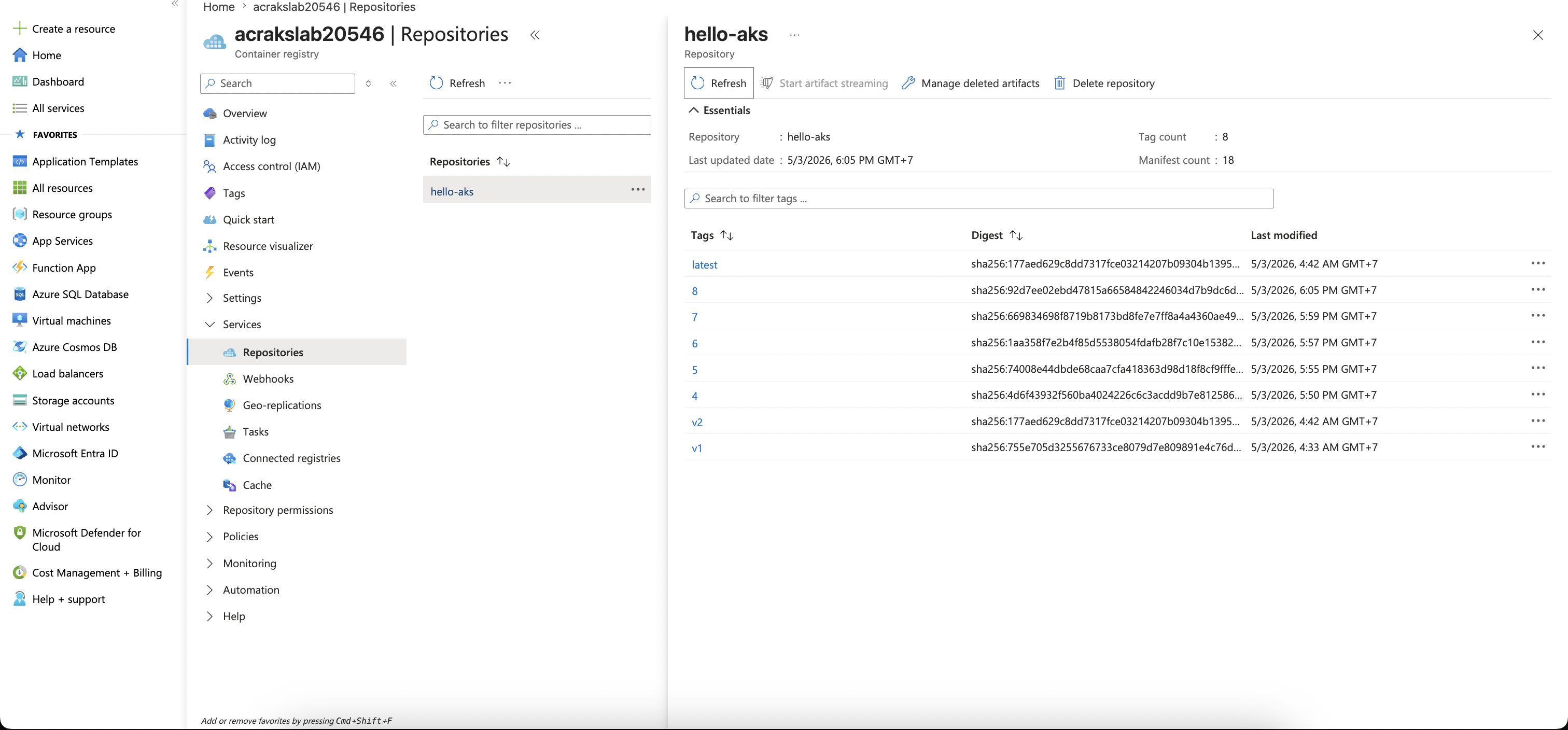 container registry