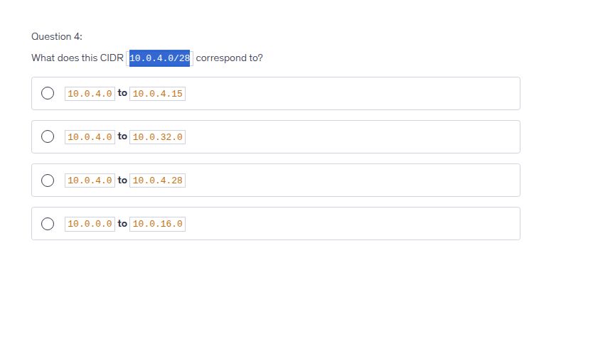 cidr question